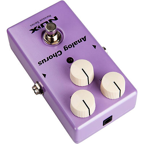 NUX Reissue Series Analog Chorus With Bucket-Brigade Circuit Effects Pedal Lavender