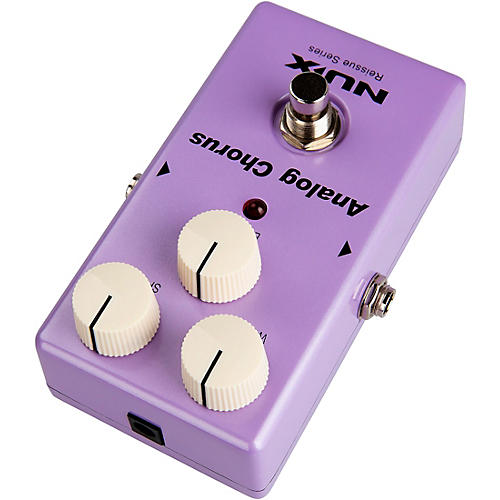 NUX Reissue Series Analog Chorus With Bucket-Brigade Circuit Effects Pedal Lavender