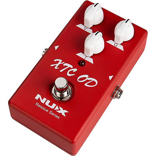 NUX Reissue Series XTC Overdrive Effects Pedal Red