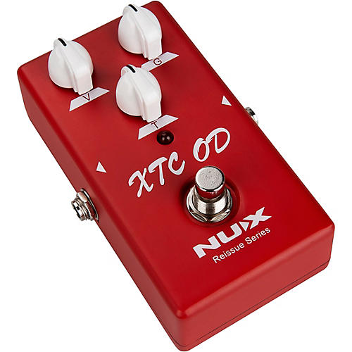 NUX Reissue Series XTC Overdrive Effects Pedal Red