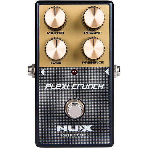 NUX Reissue Series Plexi Crunch Distortion Effects Pedal Black