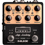 NUX Amp Academy Amp Modeler, IR Loader and Effects Pedal Black