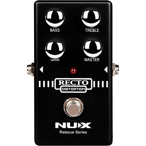 NUX Reissue Series Recto Distortion Effects Pedal Black