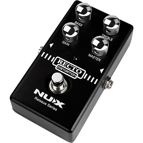 NUX Reissue Series Recto Distortion Effects Pedal Black