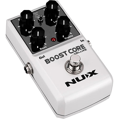 NUX Boost Core Deluxe Booster Effects Pedal Silver