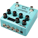 NUX Duotime Dual Delay Engine Effects Pedal Blue