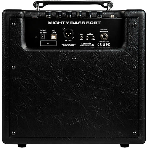 NUX Mighty Bass 50 BT 50W Digital Modeling Bass Amplifier with Bluetooth Black