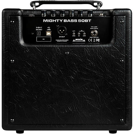 NUX Mighty Bass 50 BT 50W Digital Modeling Bass Amplifier with Bluetooth Black