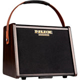 NUX Stageman AC 25 25W 2 Channel Modeling Rechargable Acoustic Amp with Bluetooth Brown