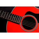 Taylor AD17e American Dream Grand Pacific Acoustic-Electric Guitar Red