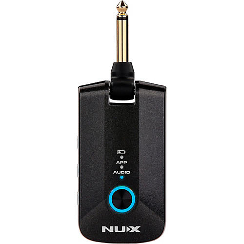 NUX Mighty Plug Pro Guitar & Bass Modeling Headphone Amp With Bluetooth Black