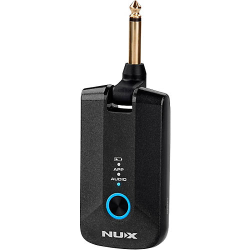 NUX Mighty Plug Pro Guitar & Bass Modeling Headphone Amp With Bluetooth Black