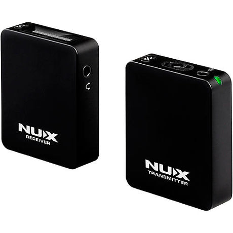 NUX B-10 VLOG Wireless Lavalier Microphone System Black