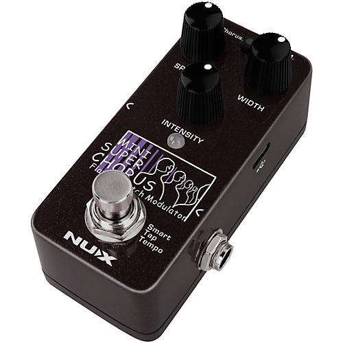 NUX NCH-5 Mini SCF Super Chorus Flanger and Pitch Modulation Effects Pedal Black