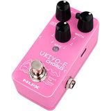 NUX NCH-4 UKIYO-E Mini Pedal with Three Vintage Chorus Models Effects Pedal Pink