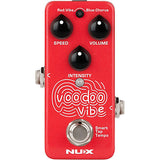 NUX NCH-3 Voodoo Vibe Mini Uni-Vibe Effects Pedal Red