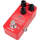 NUX NCH-3 Voodoo Vibe Mini Uni-Vibe Effects Pedal Red