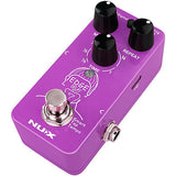 NUX NDD-3 Edge Mini Pedal with Three Delay Types and Smart Tap Temp Effects Pedal Purple