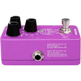 NUX NDD-3 Edge Mini Pedal with Three Delay Types and Smart Tap Temp Effects Pedal Purple