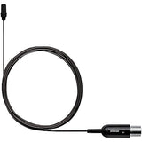 Shure UL4 UniPlex Cardioid Subminiature Lavalier Microphone With RPM400 Preamp XLR Connector Black