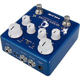 NUX NDO-6 Queen of Tone Dual Overdrive Effects Pedal Blue