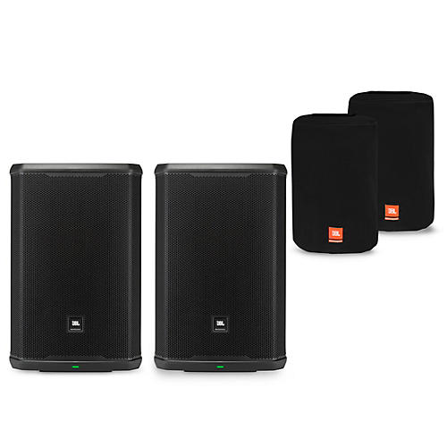 JBL PRX915 Powered Speaker Package with Covers