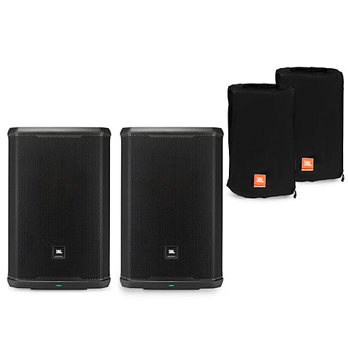 JBL PRX915 Powered Speaker Package with Water-Resistant Covers