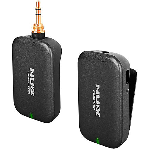 NUX B-7PSM 5.8 GHz Wireless in-Ear Monitoring System, Charging Case Included, Stereo Audio transmitter Black