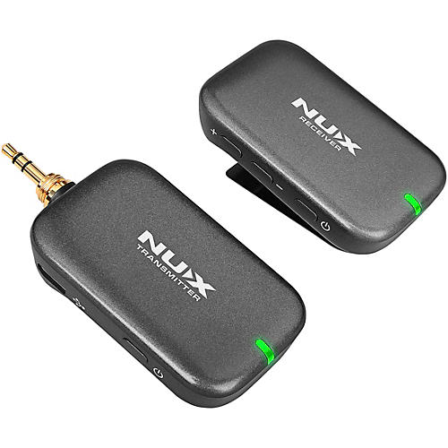 NUX B-7PSM 5.8 GHz Wireless in-Ear Monitoring System, Charging Case Included, Stereo Audio transmitter Black