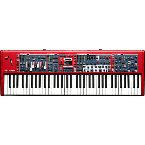 Nord Stage 4 73-Key Keyboard With Z Stand and Nord Single Pedal