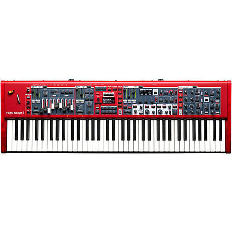 Nord Stage 4 73-Key Keyboard With Z Stand and Nord Single Pedal