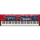 Nord Stage 4 Compact 73-Key Keyboard With Z Stand and Nord Single Pedal