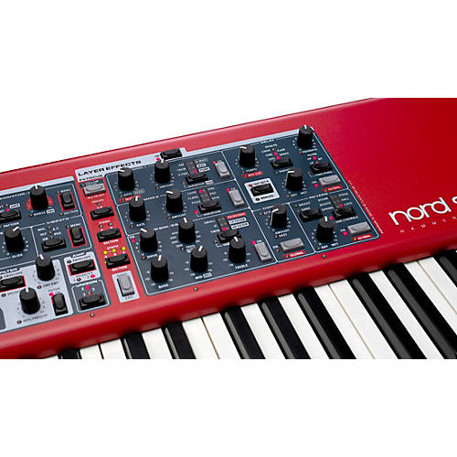 Nord Stage 4 88-Key Keyboard With Nord Soft Case, Triple Pedal and Stand EX