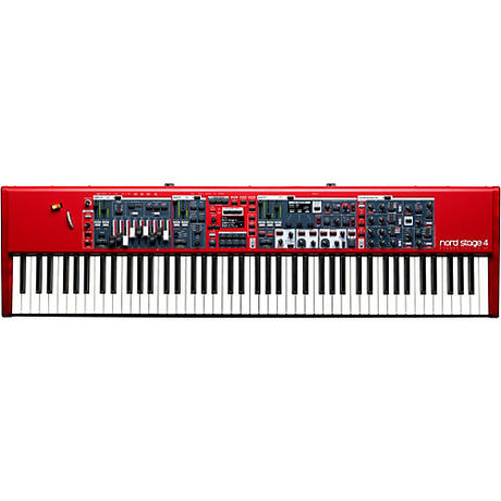 Nord Stage 4 88-Key Keyboard With Nord Soft Case and Triple Pedal