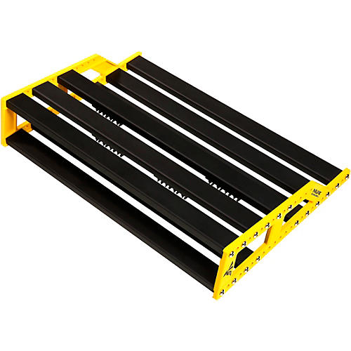 NUX Bumblebee Large Pedalboard With Carry Bag Large Black and Yellow