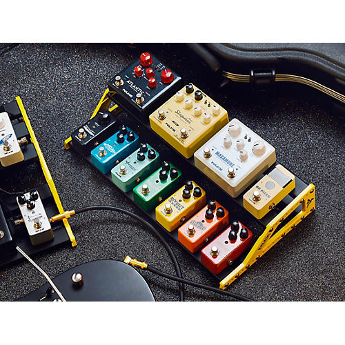 NUX Bumblebee Small Pedalboard With Carry Bag Small Black and Yellow