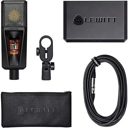 LEWITT Pure Tube Essential Microphone Set Black