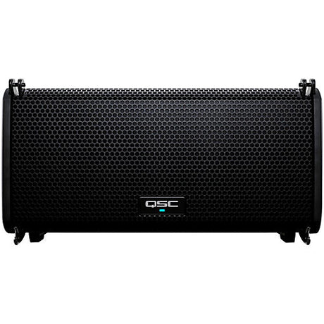 QSC Three LA108 Pole-Mounted Active Line Array Speakers Package With Two KS212C Subwoofers