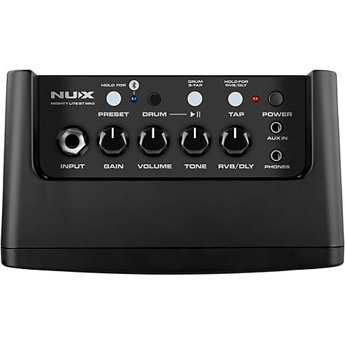 NUX Mighty Lite BT MKII 3W Portable Desktop Guitar Combo Amp Black