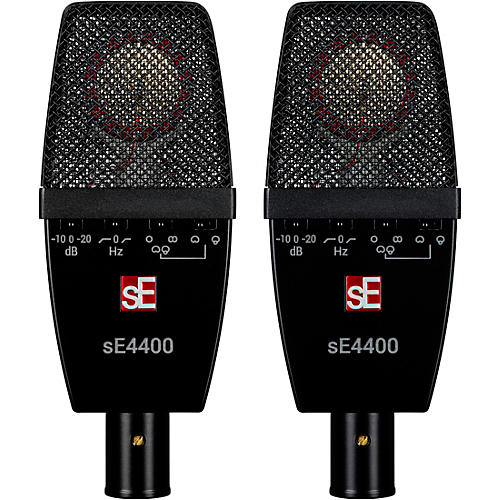 sE Electronics SE4400-PAIR Large Diaphragm Condenser Microphones Black