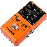 NUX Time Core Deluxe MKII with 7 Different Delays, Phrase Looper and Tap Tempo Effects Pedal Orange