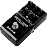 NUX Metal Core Deluxe MKII Hi Gain Distortion with 3 Amps/IR's True Bypass Effects Pedal Black