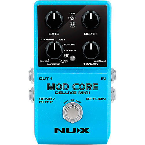 NUX Mod Core Deluxe MKII Effects Pedal Blue