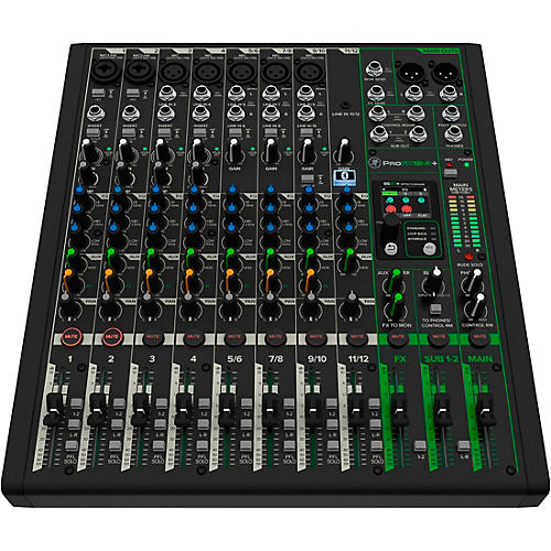 Mackie ProFX12v3 12-Channel Professional Effects Mixer With USB