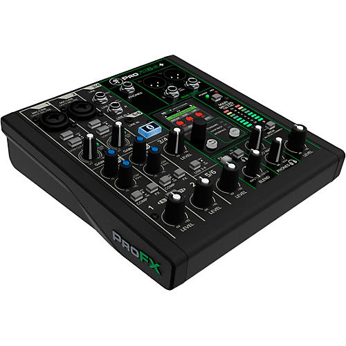 Mackie ProFX6v3+ 6-Channel Analog Mixer With Enhanced FX, USB Recording Modes & Bluetooth