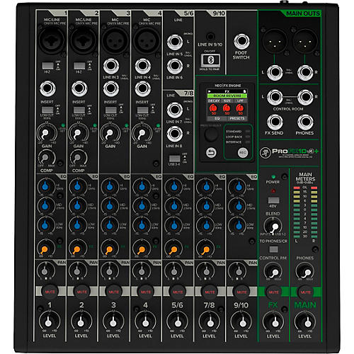 Mackie ProFX10v3 10-Channel Professional Effects Mixer With USB