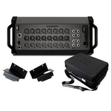 Allen & Heath CQ-20B Digital Mixer Bundle With Padded Soft Case and Rackmount Kit