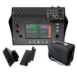 Allen & Heath CQ-18T Digital Mixer Bundle With Padded Soft Case and Rackmount Kit