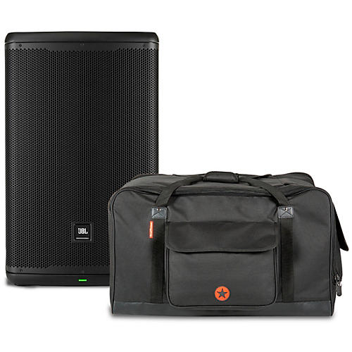 JBL EON715 15" Powered Speaker With Road Runner Bag