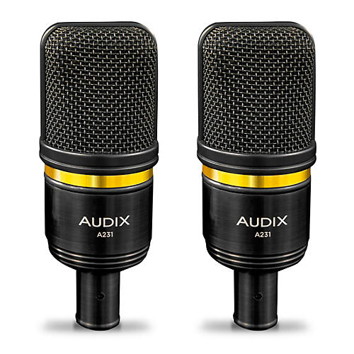 Audix Pair of Audix A231 Large Diaphragm Condenser Microphone